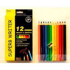 Цветные карандаши Marco-Superb Writer 12 JUMBO