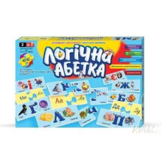 Развивающие пазлы 66 деталей, "Логичная Абетка" укр. DT66Asp-U Развивающие пазлы 66 деталей, "Логичная Абетка" укр. DT66Asp-U