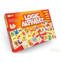 Розвиваючі пазли-асоціації 66 деталей,"Logic Alphabet" англ/рос G-LoA-01-03 Розвиваючі пазли-асоціації 66 деталей,"Logic Alphabet" англ/рос G-LoA-01-03