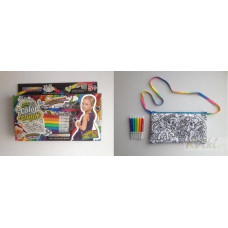 Набор Пенал - раскраска "My Color Clutch" фломастеры 
