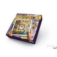 Набор Часы "Decoupage Clock"  с рамкой 
