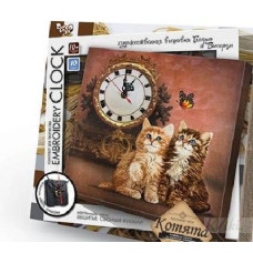 Набор Часы "Embroidery Clock" вышивка гладью  