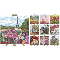 Картини "PAINTING BY NUMBERS", KpNe-40x40-02-01/10