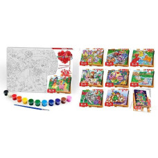 Набір "Розпис на полотні "Canvas Painting" mix, РХ-06-01/10