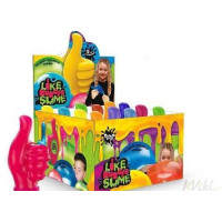 Вязкая масса "Like Bubble Slime" 500 г рус. Вязкая масса "Like Bubble Slime" 500 г рус.