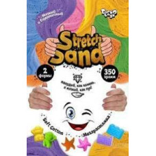 Кинетический песок "Stretch Sand" пакет 350 г рус. Кинетический песок "Stretch Sand" пакет 350 г рус.