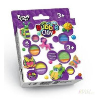 Набір "Bubble Clay" Кульковий пластилін 8 кольорів Набір "Bubble Clay" Кульковий пластилін 8 кольорів