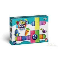 Набір "Bubble Clay" Кульковий пластилін 14 кольорів Набір "Bubble Clay" Кульковий пластилін 14 кольорів